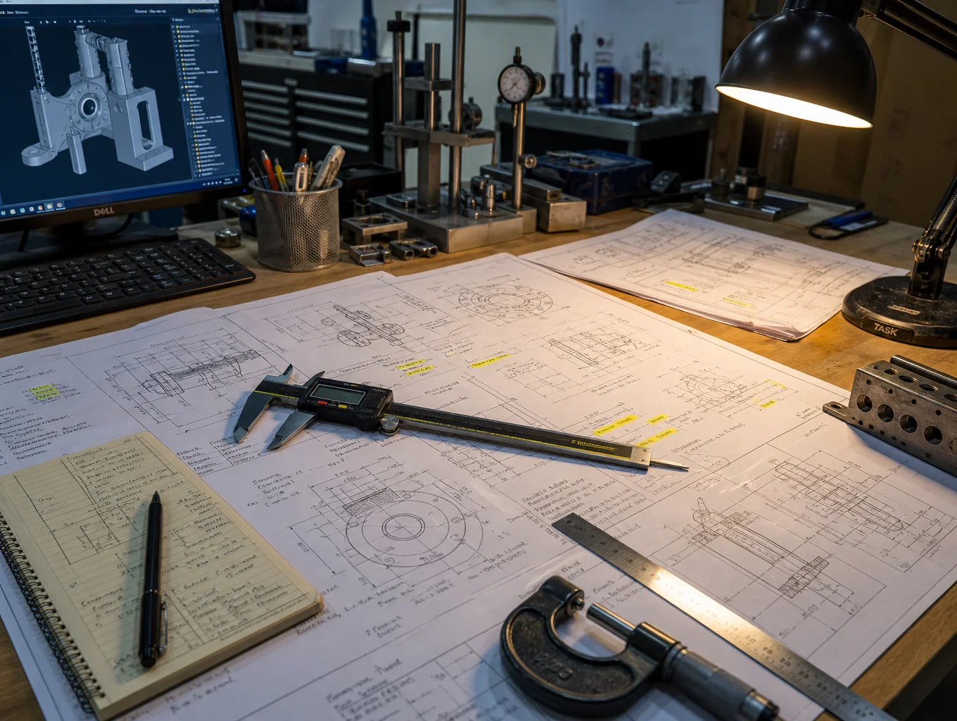 Mechanical blueprint analysis
